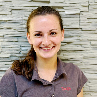 Physiotherapeutin bei Therapiepunkt
