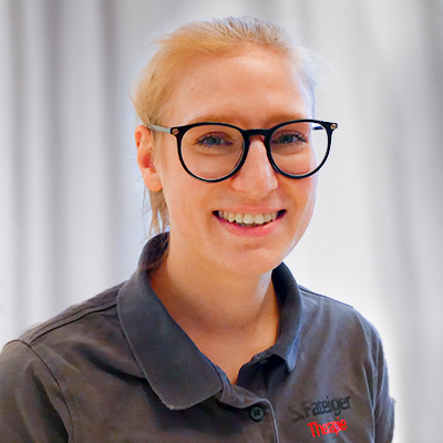 S. Fateiger in der Physiotherapiepraxis in Lehrte